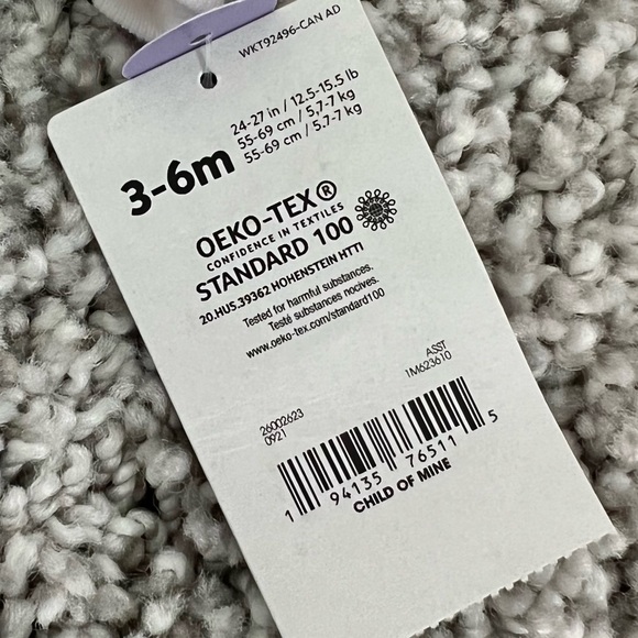 Carter’s 3-pc Baby Girl Christmas Set, Santa’s Helper 3-6M, NEW WITH TAGS - Picture 6 of 6